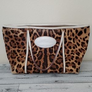 Dolce & Gabbana leopard tote